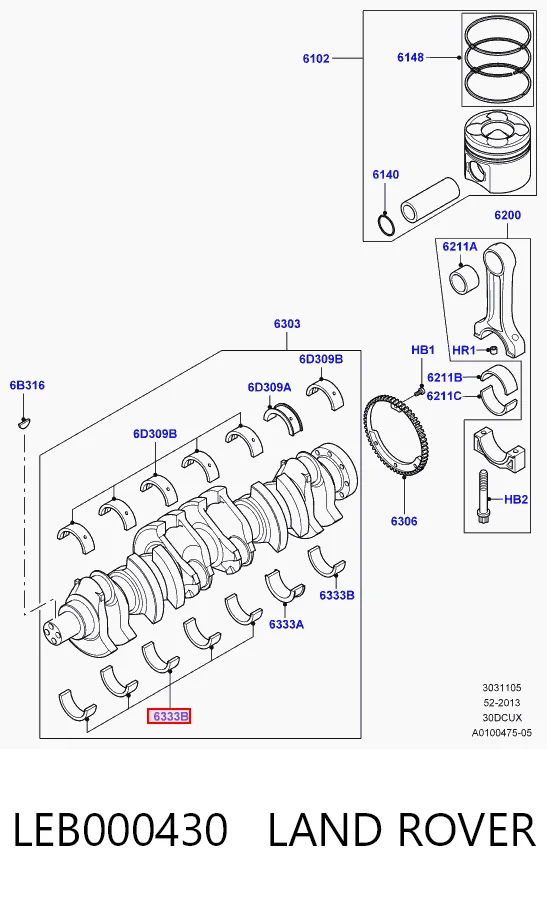 LEB000430 Land Rover