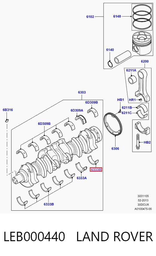 LEB000440 Land Rover