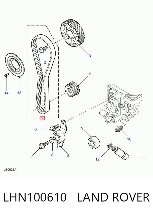 CT1256 Continental/Siemens Correia do mecanismo de distribuição de gás
