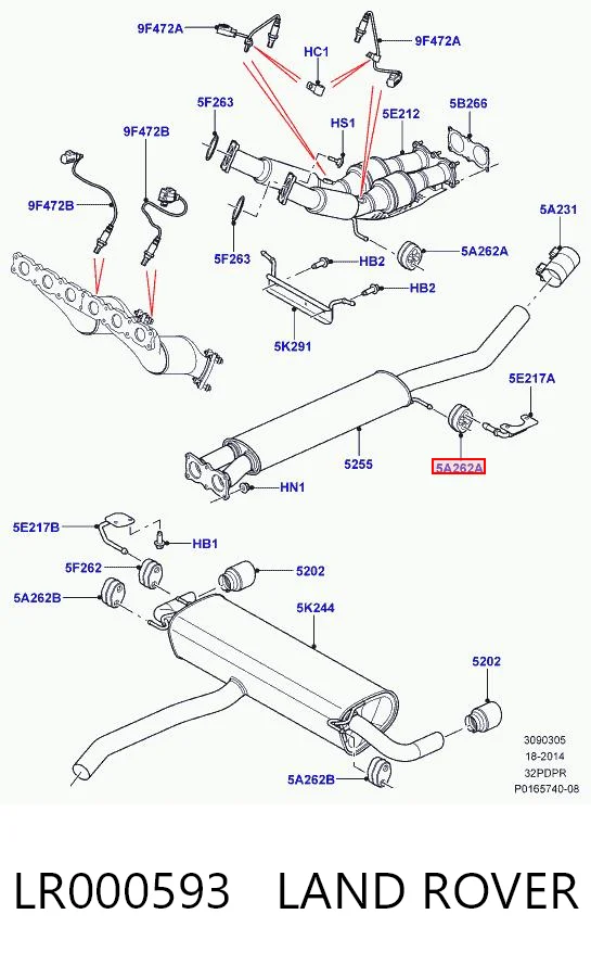LR000593 Land Rover