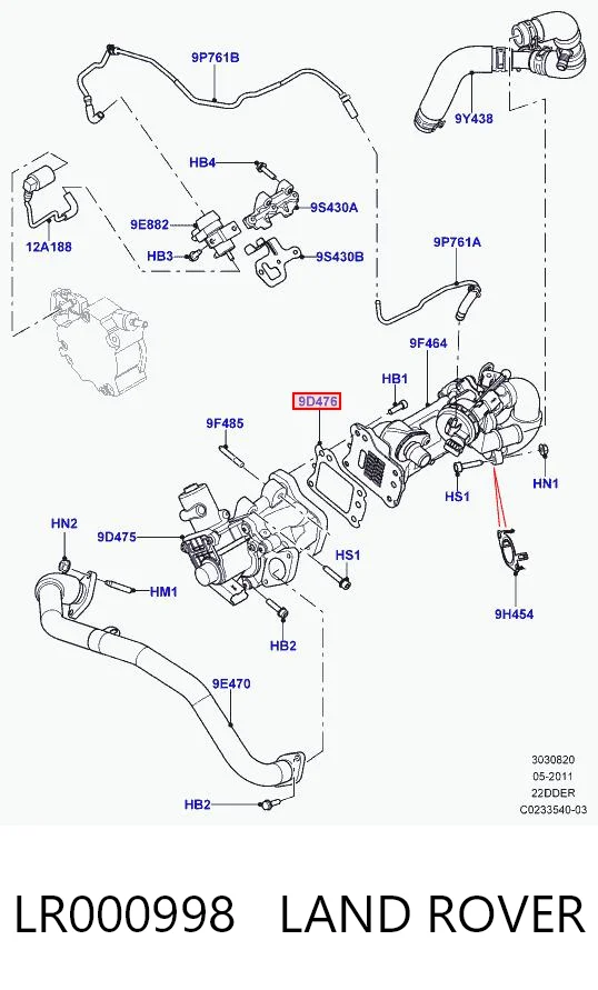 LR000998 Land Rover
