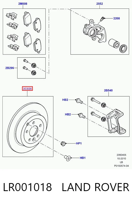 LR001018 Land Rover