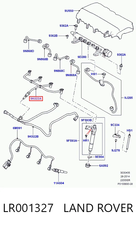 LR001327 Land Rover