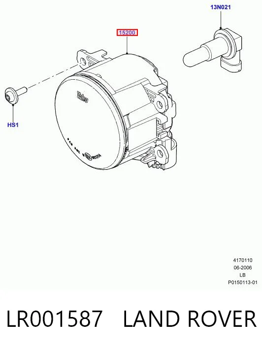 LR001587 Land Rover