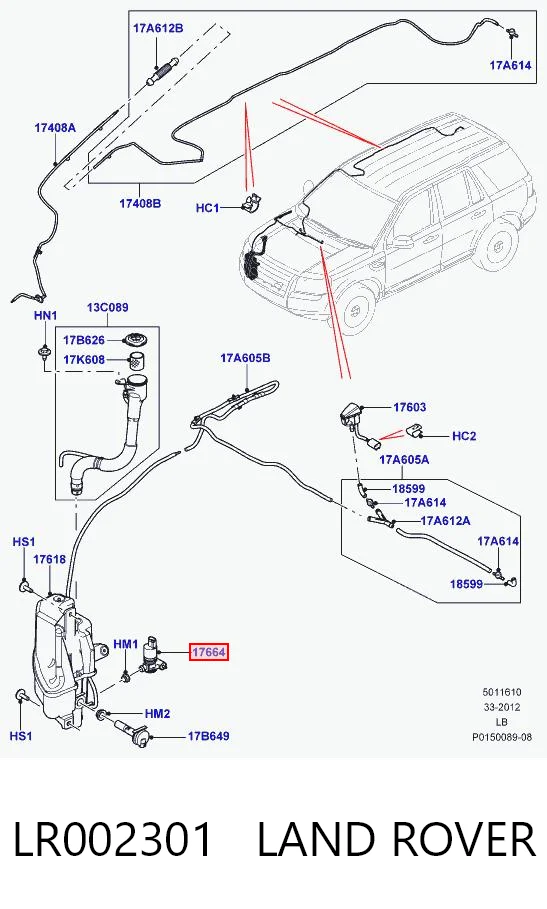 LR002301 Land Rover
