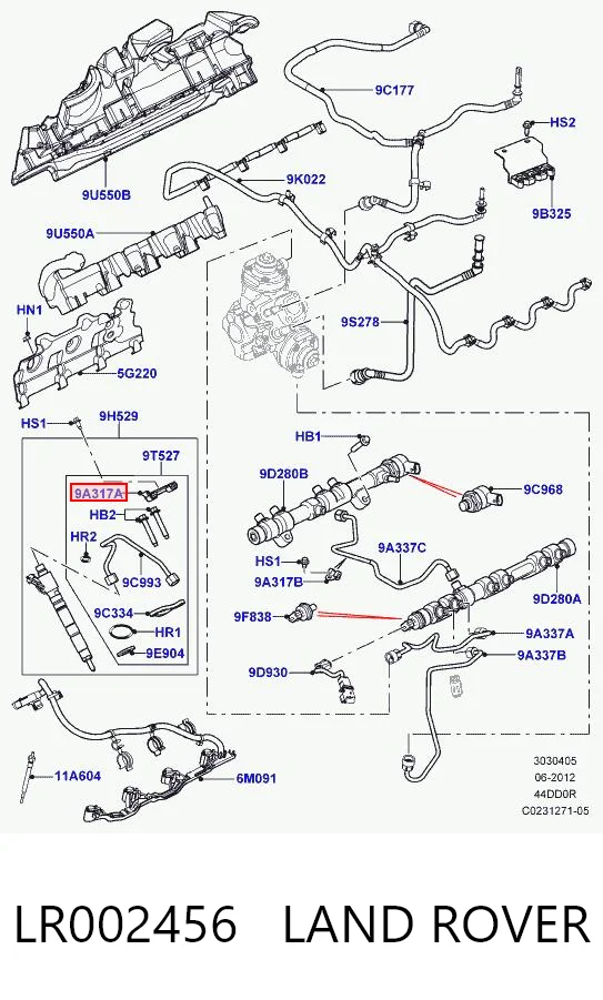 LR002456 Land Rover