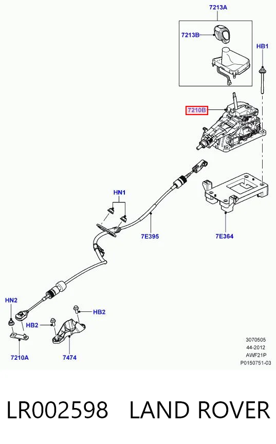 LR002598 Land Rover