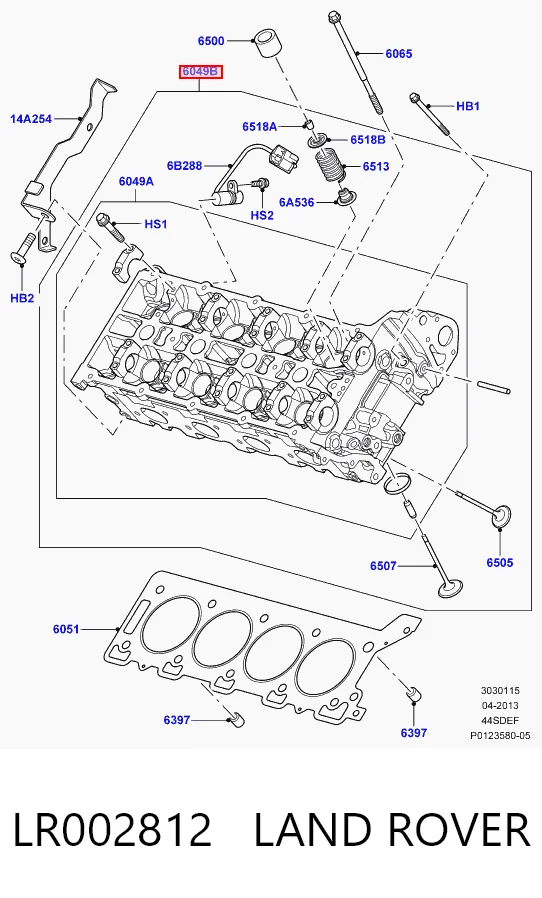Cabeça de motor (CBC) Land Rover Range Rover I L320 ao melhor preço