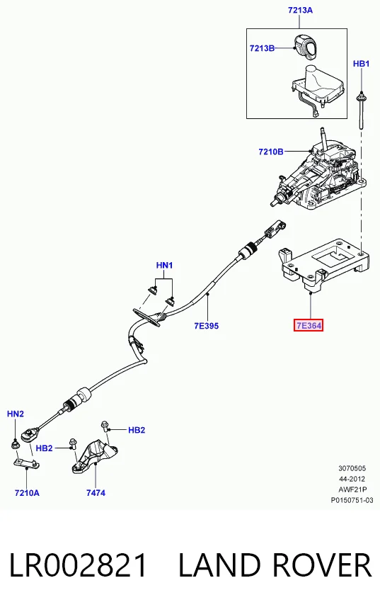 LR002821 Land Rover