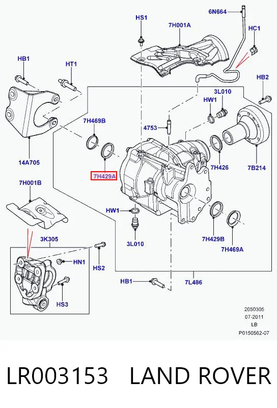 LR003153 Land Rover