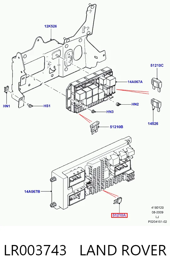 LR003743 Land Rover