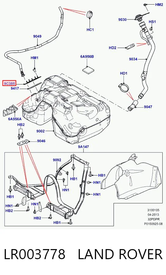 LR003778 Land Rover