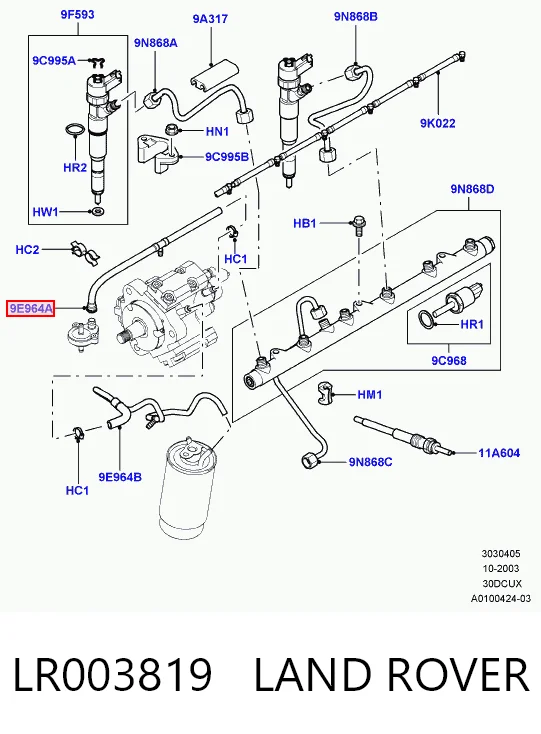 LR003819 Land Rover