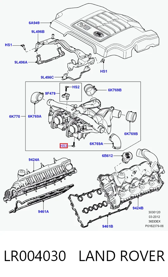 LR004030 Land Rover