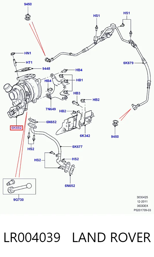 LR004039 Land Rover
