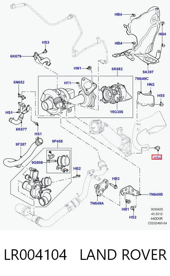 LR004104 Land Rover