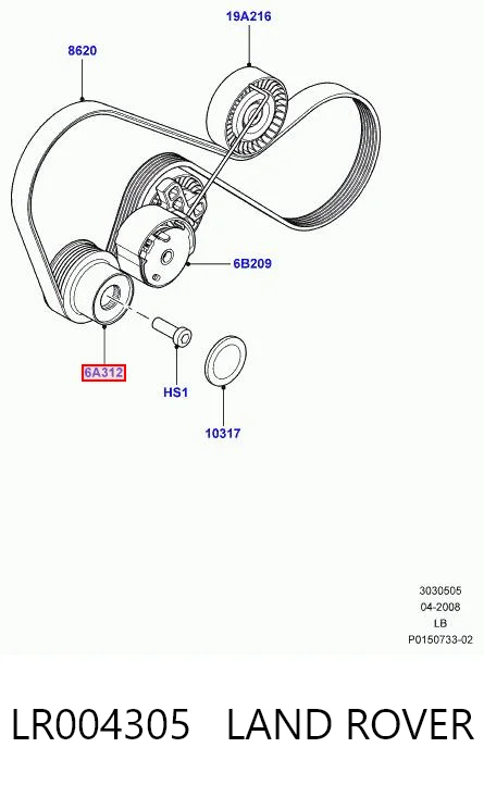 LR004305 Land Rover