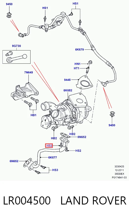 LR004500 Land Rover