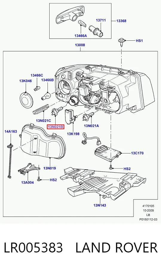 9098113081 Subaru Lâmpada