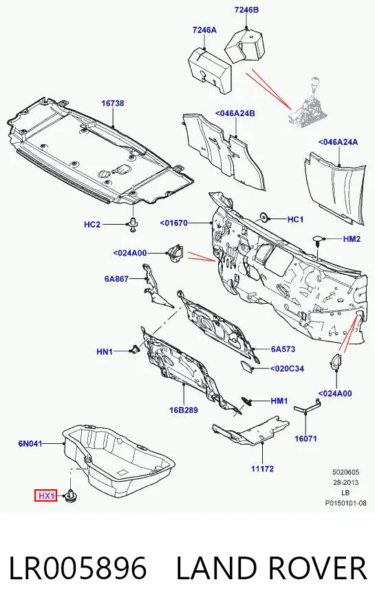 LR005896 Land Rover