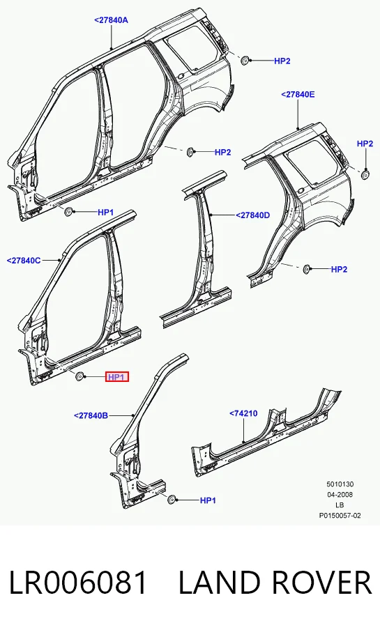 LR006081 Land Rover