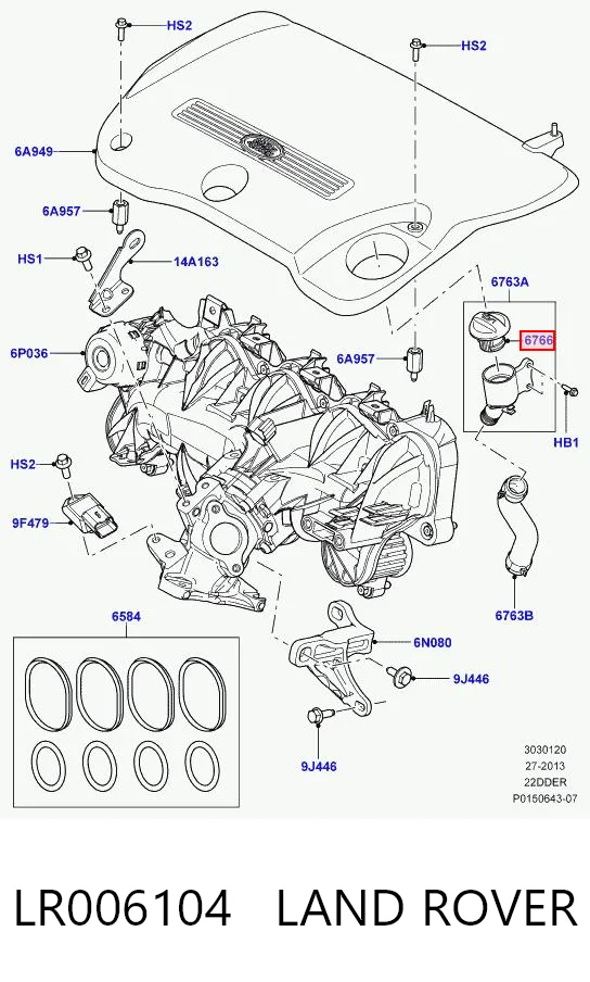 LR006104 Land Rover