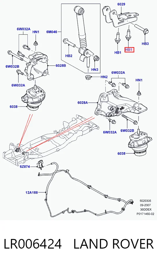 LR006424 Land Rover