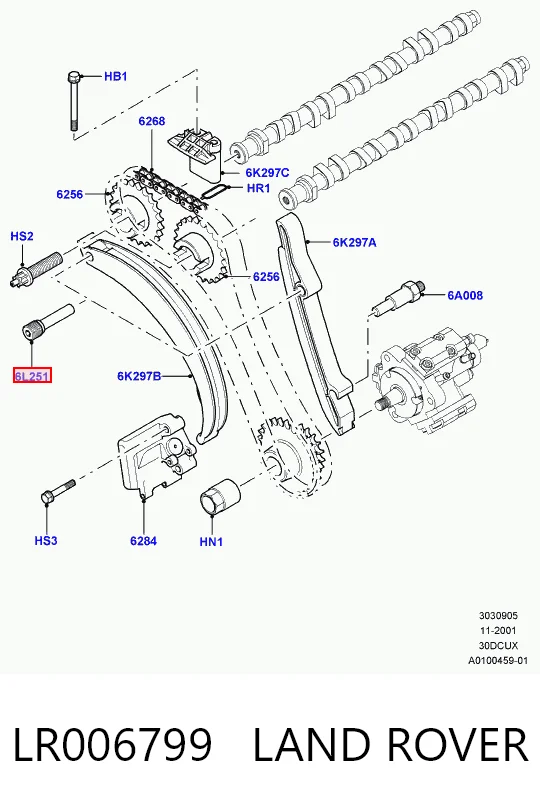 LR006799 Land Rover