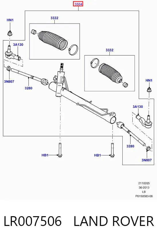 LR007506 Land Rover