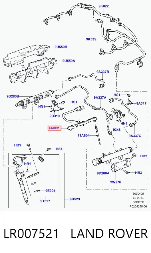 LR007521 Land Rover
