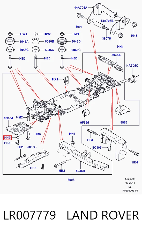 LR007779 Land Rover