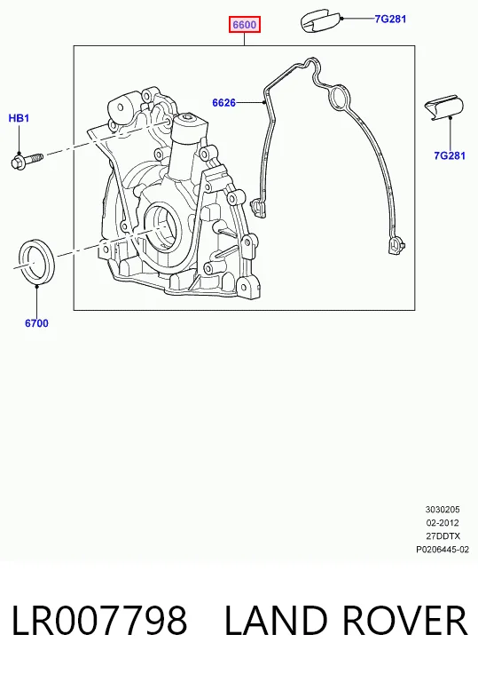 Bomba de óleo Peugeot 607 preço, a partir de 116,33 USD
