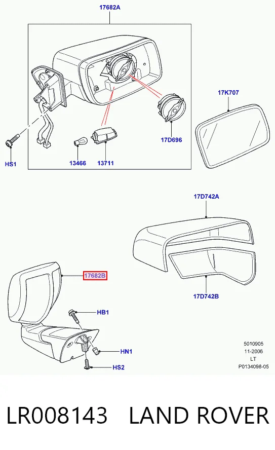 LR008143 Land Rover
