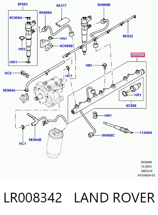 LR008342 Land Rover