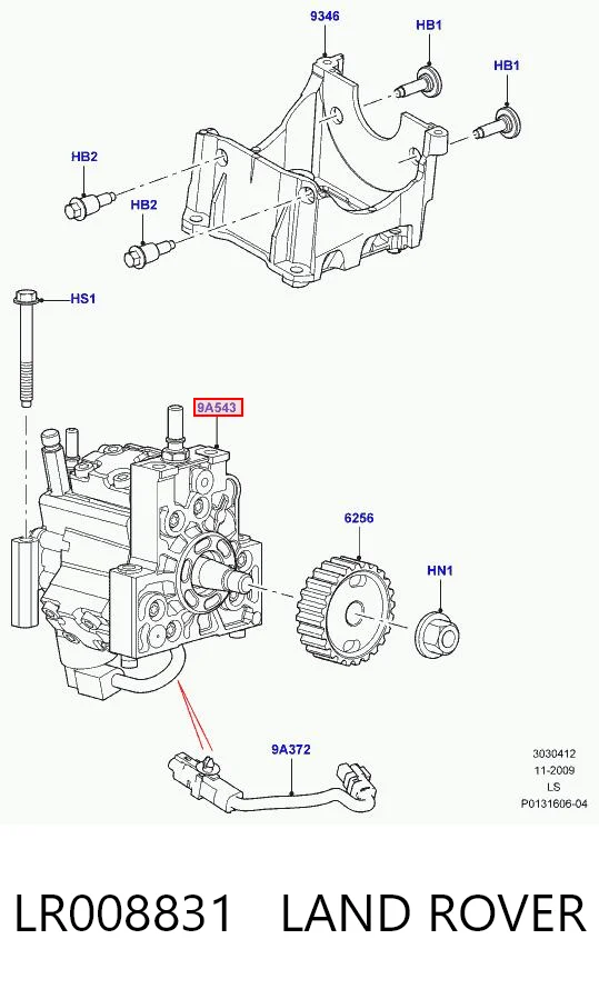 5WS40273 Continental/Siemens Bomba de combustível de pressão alta