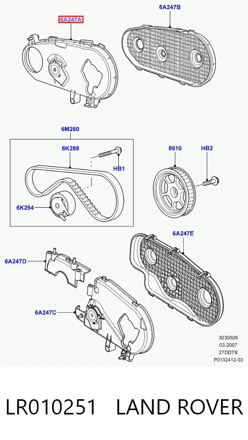 LR010251 Land Rover