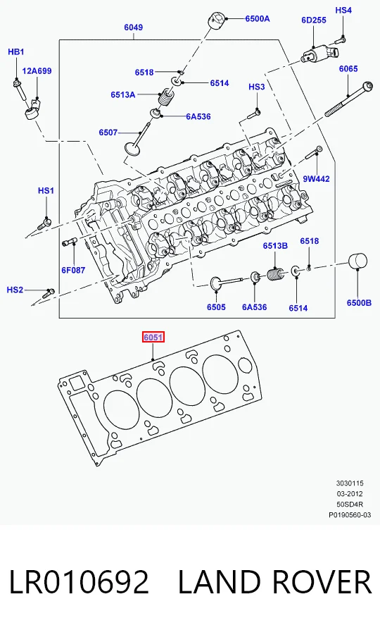 LR010692 Land Rover