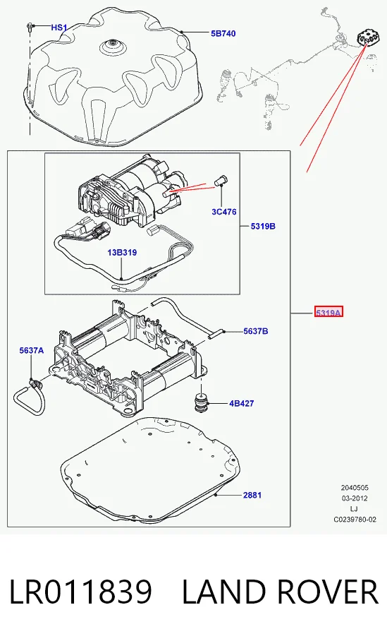 4154033000 VAG Compressor de bombeio pneumático (de amortecedores)