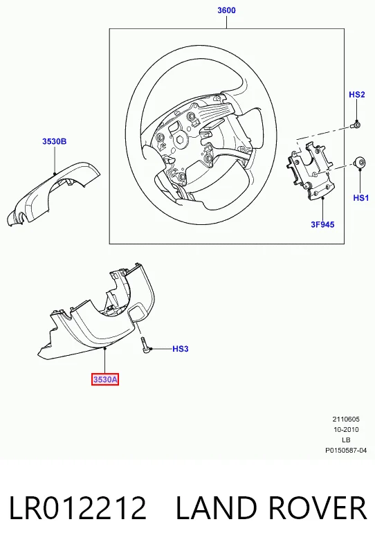 LR012212 Land Rover