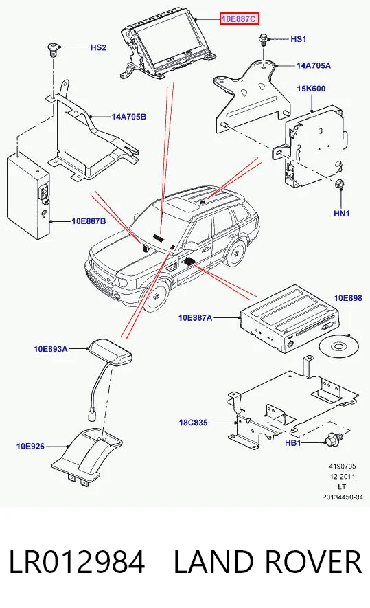 LR012984 Land Rover