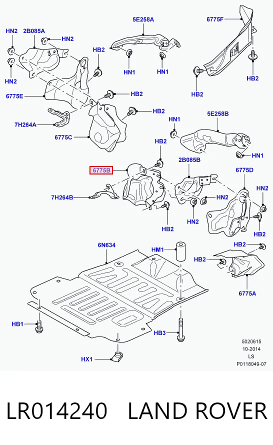 LR014240 Land Rover
