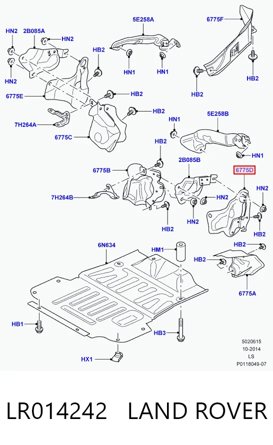 LR014242 Land Rover