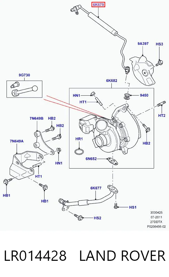 LR014428 Land Rover