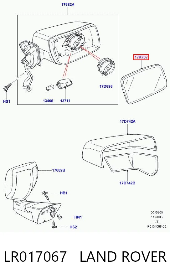 LR017067 Land Rover