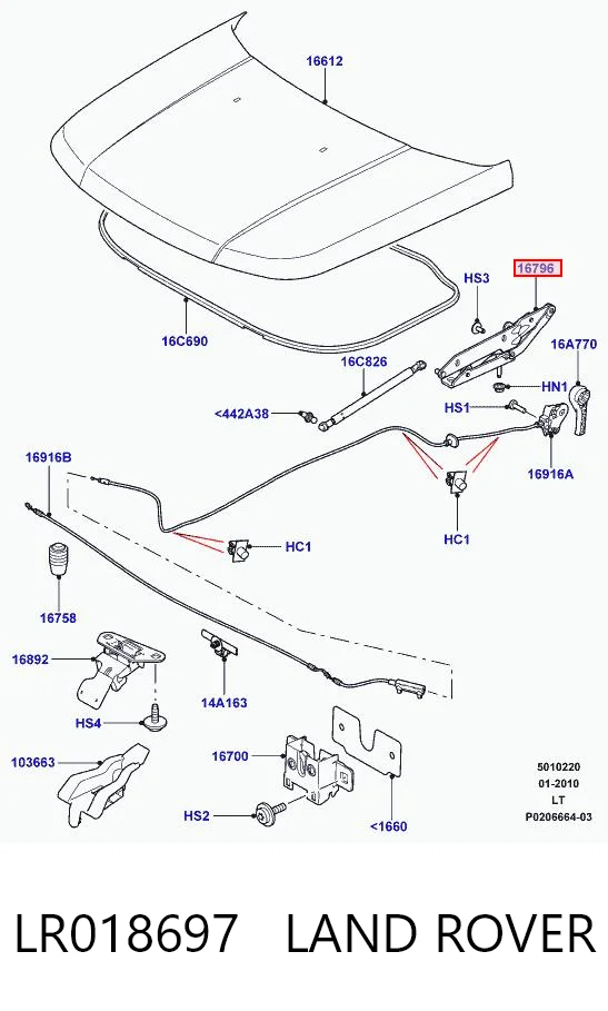 LR018697 Land Rover