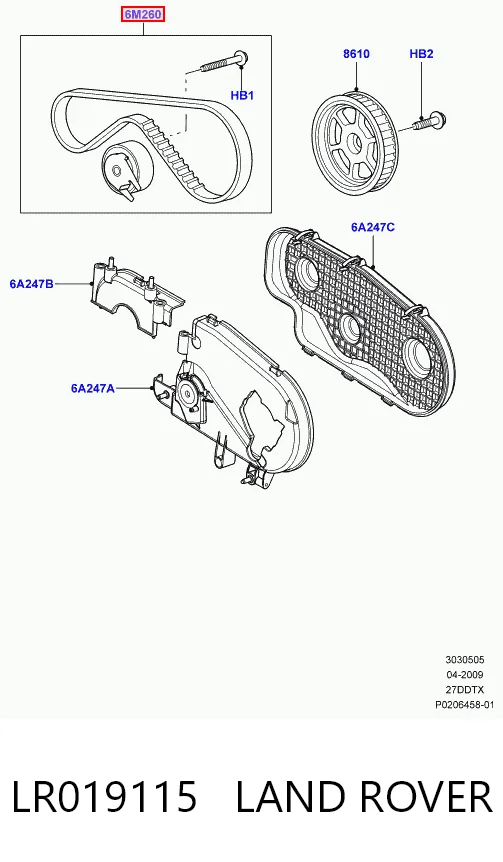 LR019115 Land Rover