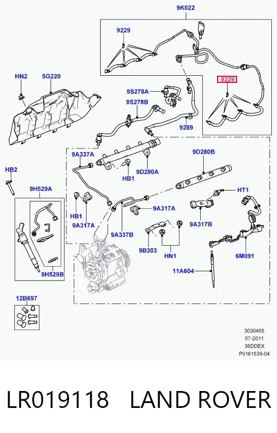 LR019118 Land Rover