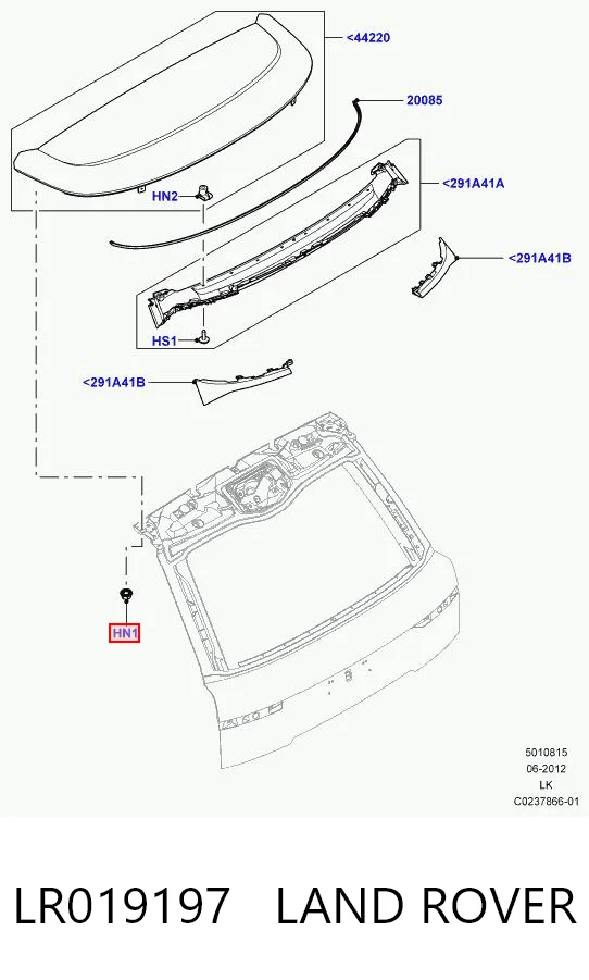 Parafuso (porca) de fixação Scania 0815132 preço, a partir de 0,80 USD