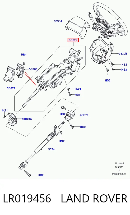 LR019456 Land Rover