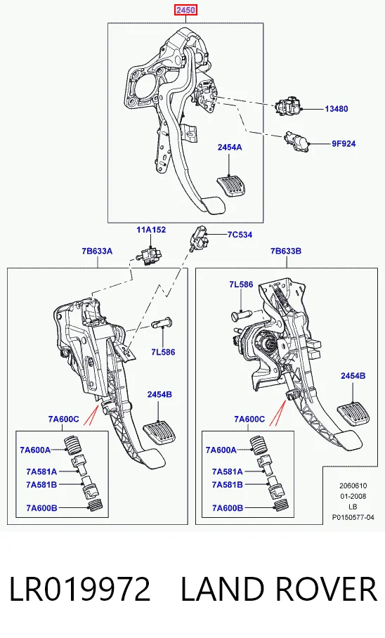 LR019972 Land Rover